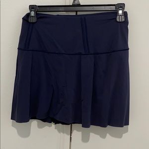 Navy lululemon skirt